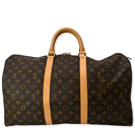 louis vuitton monogram keepall 50 grailed|louis vuitton keepall 50 size.